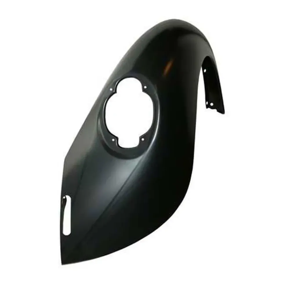 Aile arrière droite pour VOLKSWAGEN Coccinelle 1200 et 1303 berline et cabriolet (08/1972- 07/1974) - ferrure 20 mm
