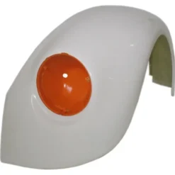 Aile avant gauche poly élargie +4 cm CSP pour VOLKSWAGEN Coccinelle 1200, 1300, 1500 (08/1967-)