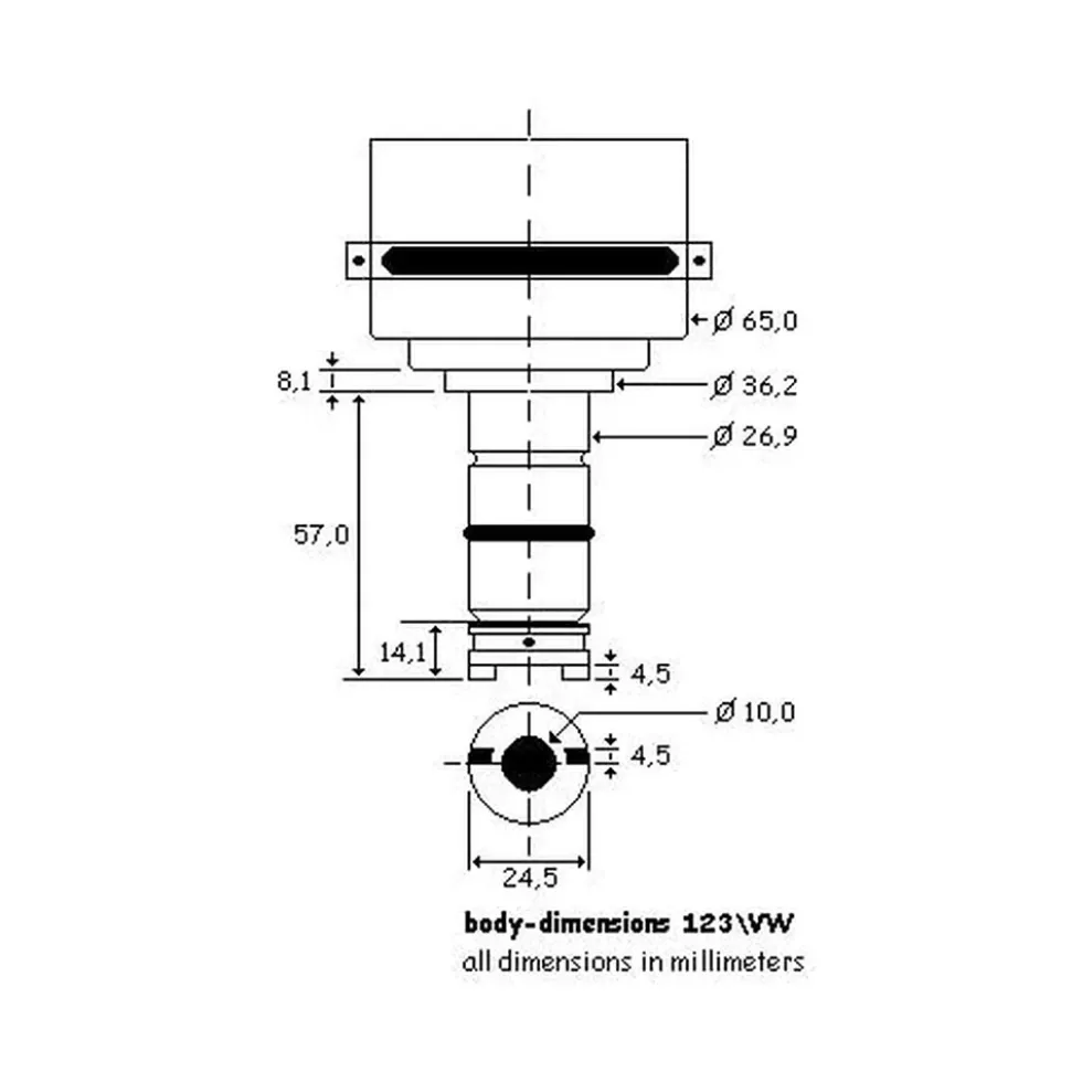 Allumeur électronique 123 IGNITION à dépression pour VOLKSWAGEN Coccinelle / Combi - Porsche 356 / 912