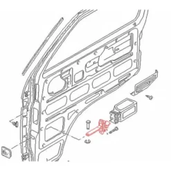 Arrêt de porte avant pour T2 / T25, 78 ->92