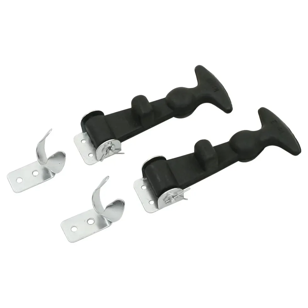 Attaches capot caoutchouc EMPI racing