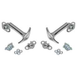 Attaches capot chromées EMPI racing