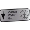 Autocollant d'information Water pour VOLKSWAGEN Combi Split Brazil (1957-1975)