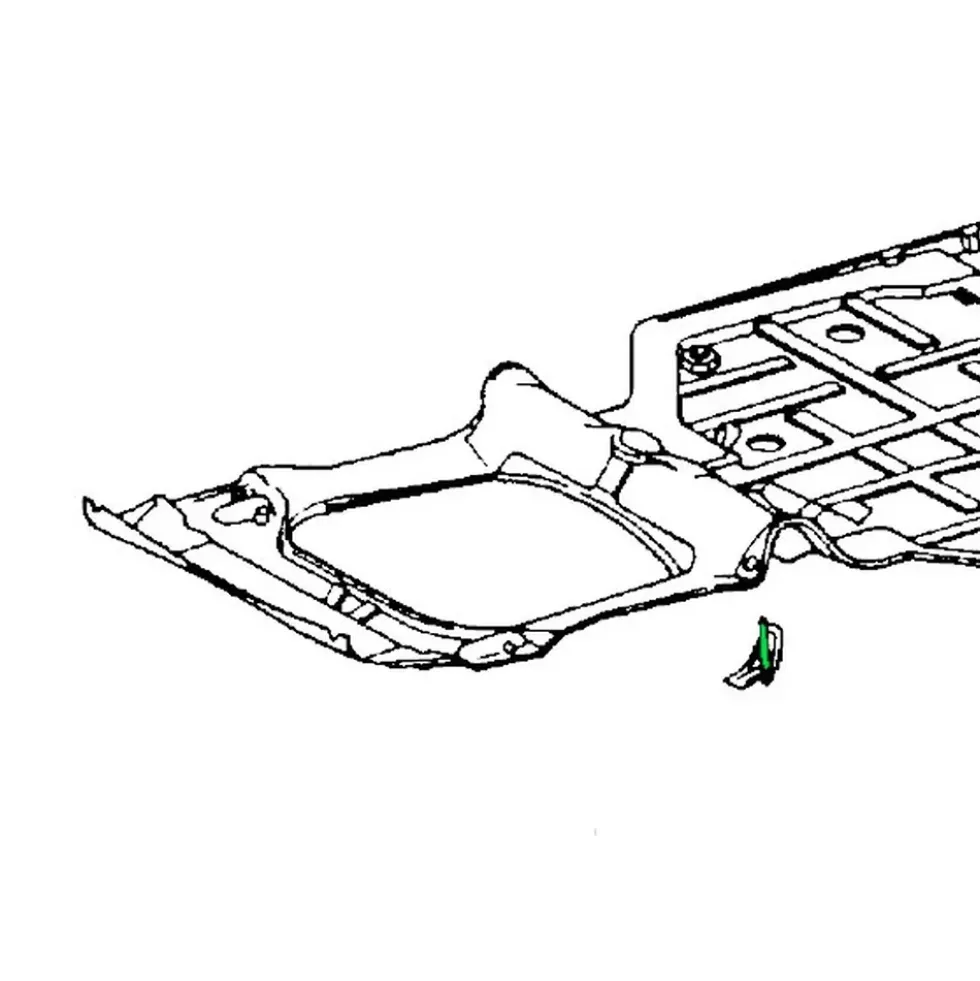 Axe support DANSK de plancher pour Porsche 911 et 912 (1965-1989)