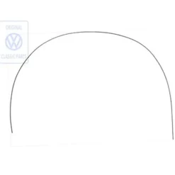 Baguette de protection sur arrête supérieure de toit pour VOLKSWAGEN Transporter T25 (05/1979-07/1992)