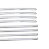 Baguettes Alu sur tour de caisse pour VW Golf 1 version 4 portes - 8 pièces
