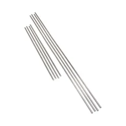 Baguettes chromées sur lèche-vitres pour Volkswagen Coccinelle Cabriolet 50 ->64 - 8 pièces