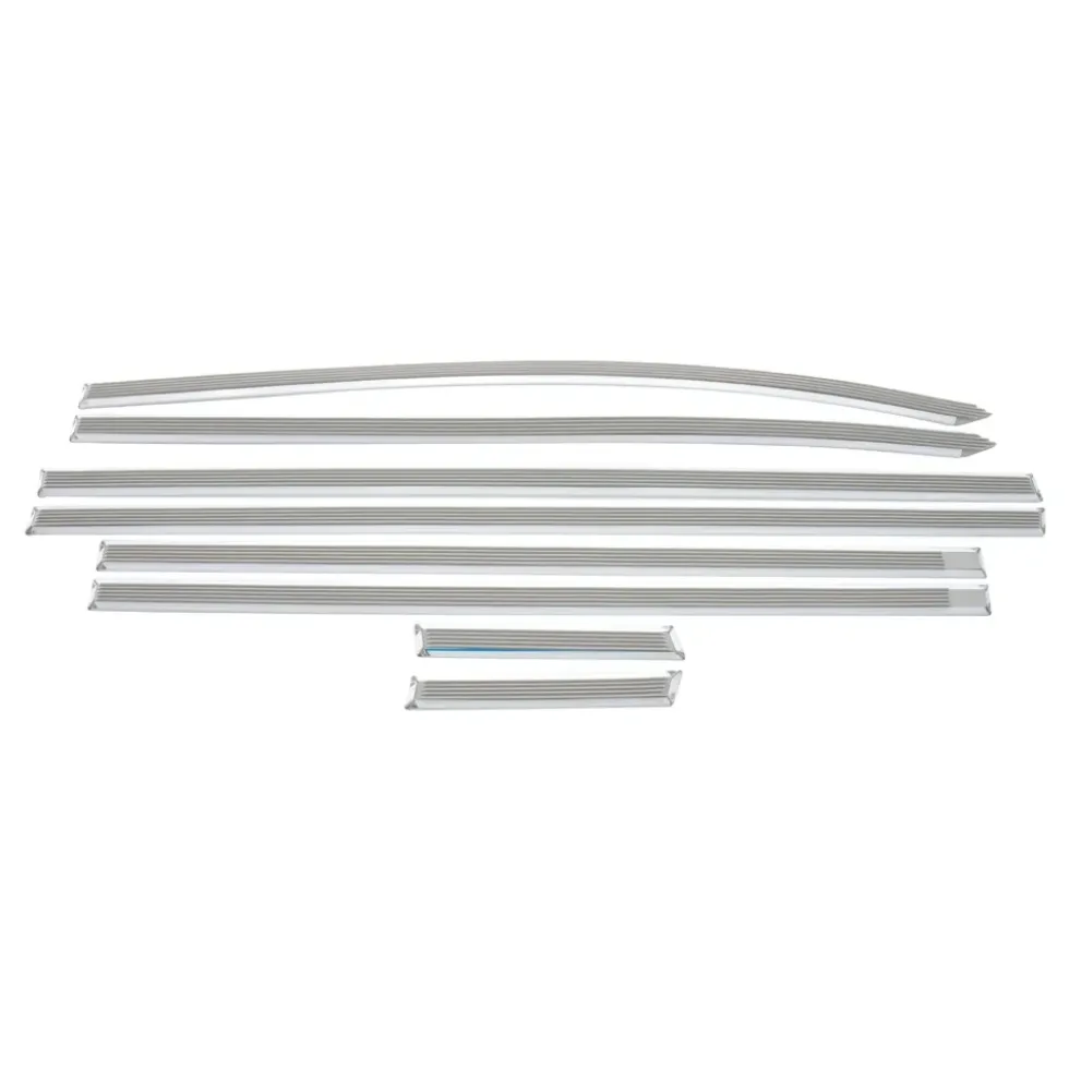 Baguettes larges du milieu d'ailes ( 8pièces) pour Citroën DS PALLAS