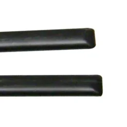 Baguettes Noires sur bas de caisse pour VW Golf 1 Caddy - 2 pièces