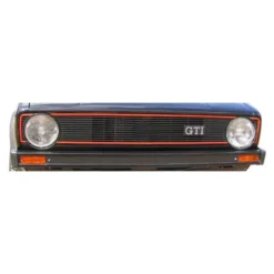 Baguettes rouges de calandre pour VW Golf 1