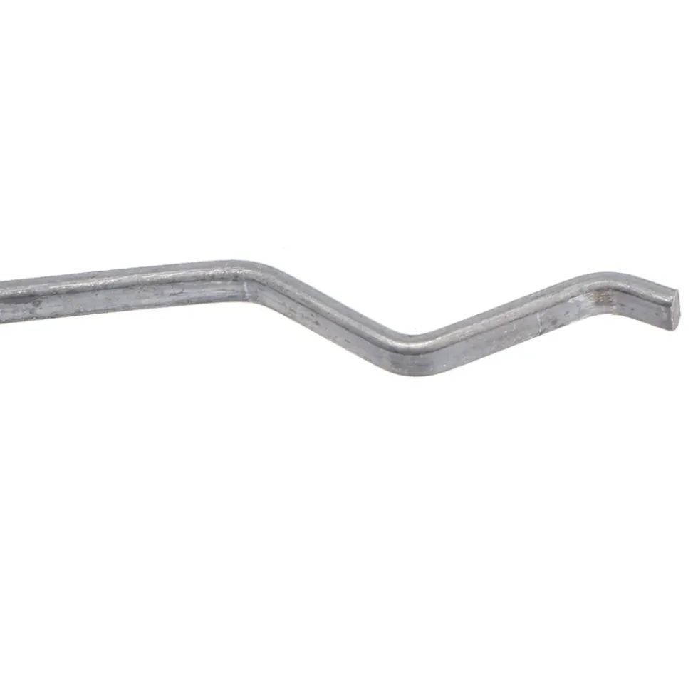 Barre de maintien pour isolant sous capot moteur
