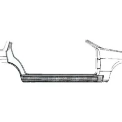 Bas de caisse droit pour Bmw Série 3 E30 Coupé (07/1981-12/1993)