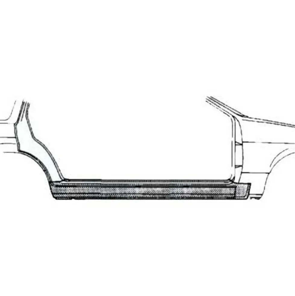 Bas de caisse droit pour Bmw Série 3 E30 Coupé (07/1981-12/1993)