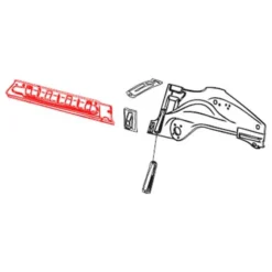 Bas de caisse intérieur DANSK pour Porsche 911, 912 et 930 (1969-1989) - côté droit