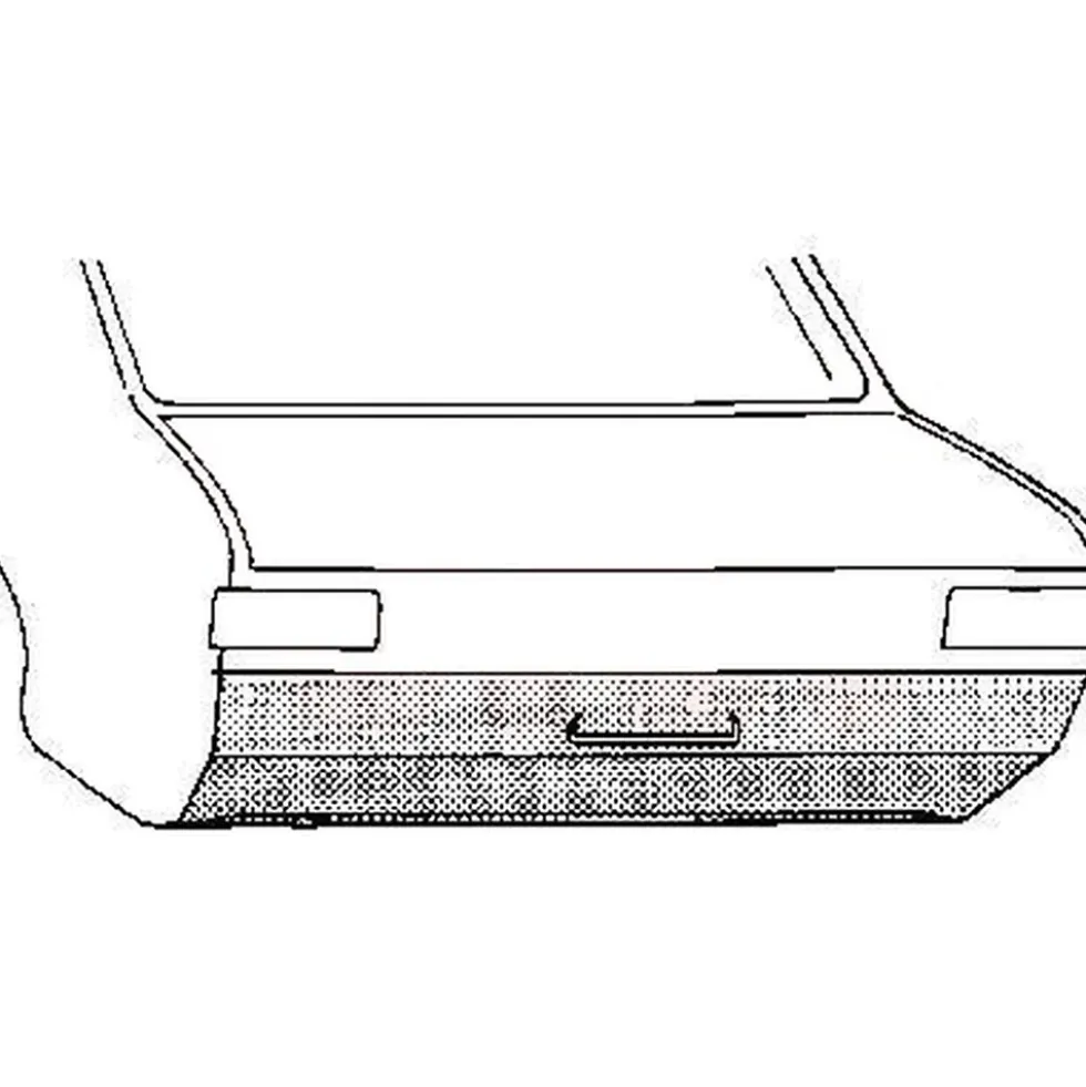 Bas de face arrière pour Opel Manta A (1970-1975)