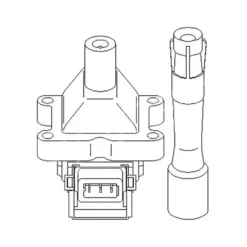 Bobine d'allumage Topran pour Bmw Série 7 E32 (05/1991-04/1994) - v8