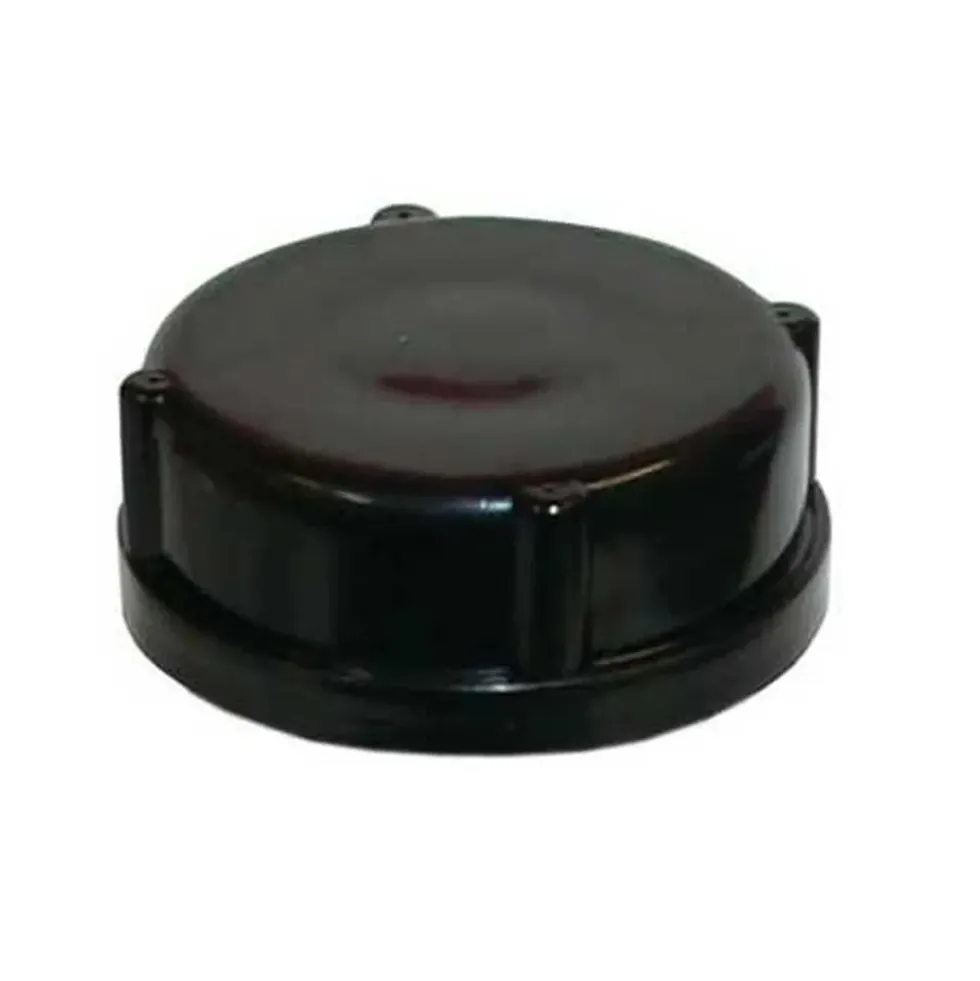 Bouchon noir bakélite de rechange pour remplissage d'huile Aluminium