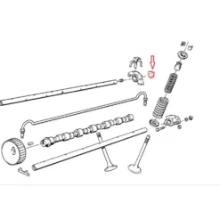 Bouchon sur axes de culbuteurs FEBI pour BMW Série 5 E34 Berline (06/1987-04/1990) - moteur M20
