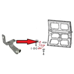 Bras inférieur de porte coulissante pour VOLKSWAGEN Combi Bay Window (08/1967-07/1979)