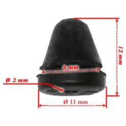Butoir caoutchouc de trappe à essence pour VOLKSWAGEN Combi Split Brazil (1957-1975)