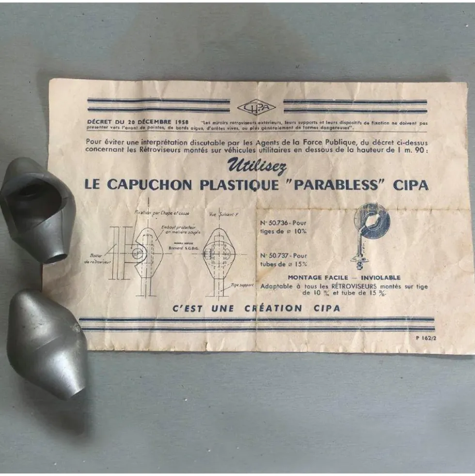 Cache écrou de rétroviseur pour VOLKSWAGEN Combi Split Brazil (1957-1975)