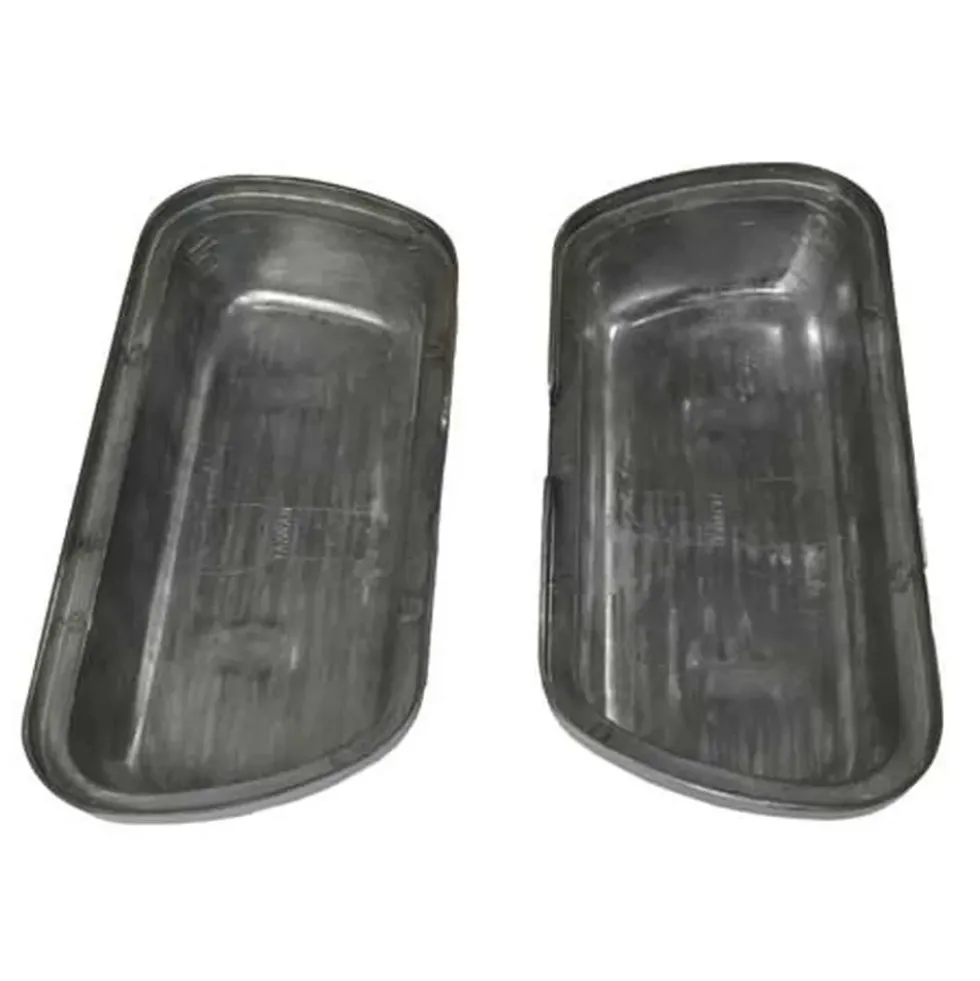 Cache-culbuteurs Alu & clips chromés pour moteur Type 1 - par 2