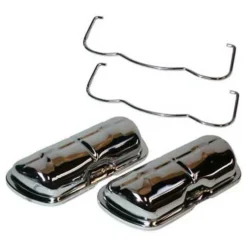 Cache-culbuteurs & clips Chromés pour moteur Type 1 - par 2