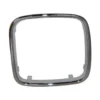 Cadre chromé gauche sur grille de calandre étroite largeur 37cm pour BMW Série 5 E34 Berline et Touring phase 1 (-03/1994) - côté conducteur