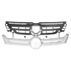 Calandre avec support pour Volkswagen Golf 5 plus de 2005 à 2009