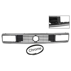 Calandre chromée pour phares rectangulaires pour VOLKSWAGEN Transporter T25 (05/1979-07/1992)