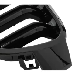 Calandre double nervure noir brillant pour Bmw Série 3 F30 Berline et F31 Touring (07/2011-05/2019)