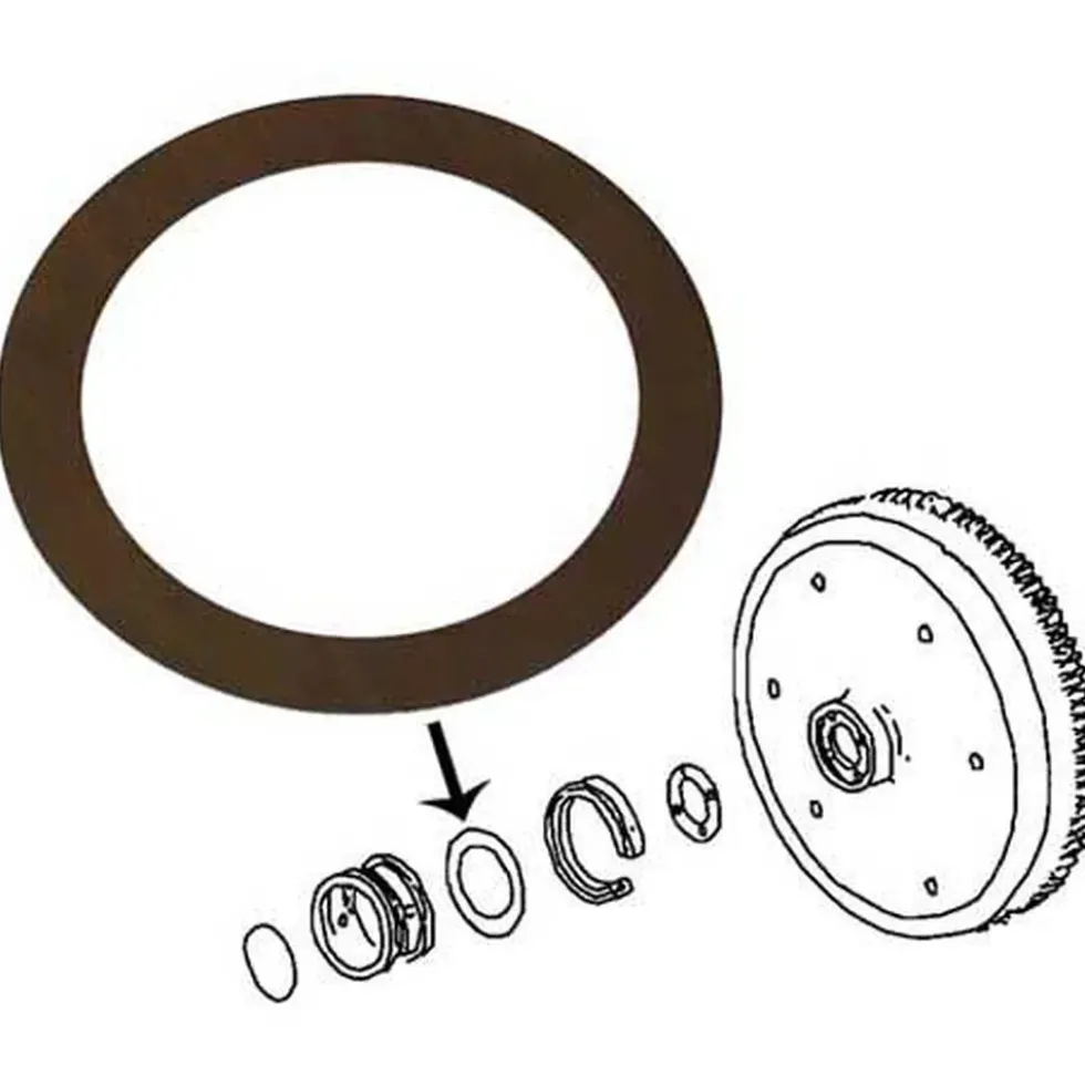 Cale de réglage du jeu latéral épaisseur 0,32 mm pour moteur Type 1