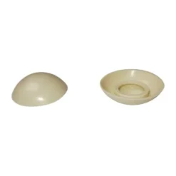 Capuchon Blanc cassé sur boulon de parechocs pour VOLKSWAGEN Transporter T25 (05/1979-07/1992)