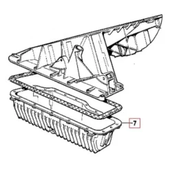 Carter d'huile pour BMW E30 316 i et 318 i / is