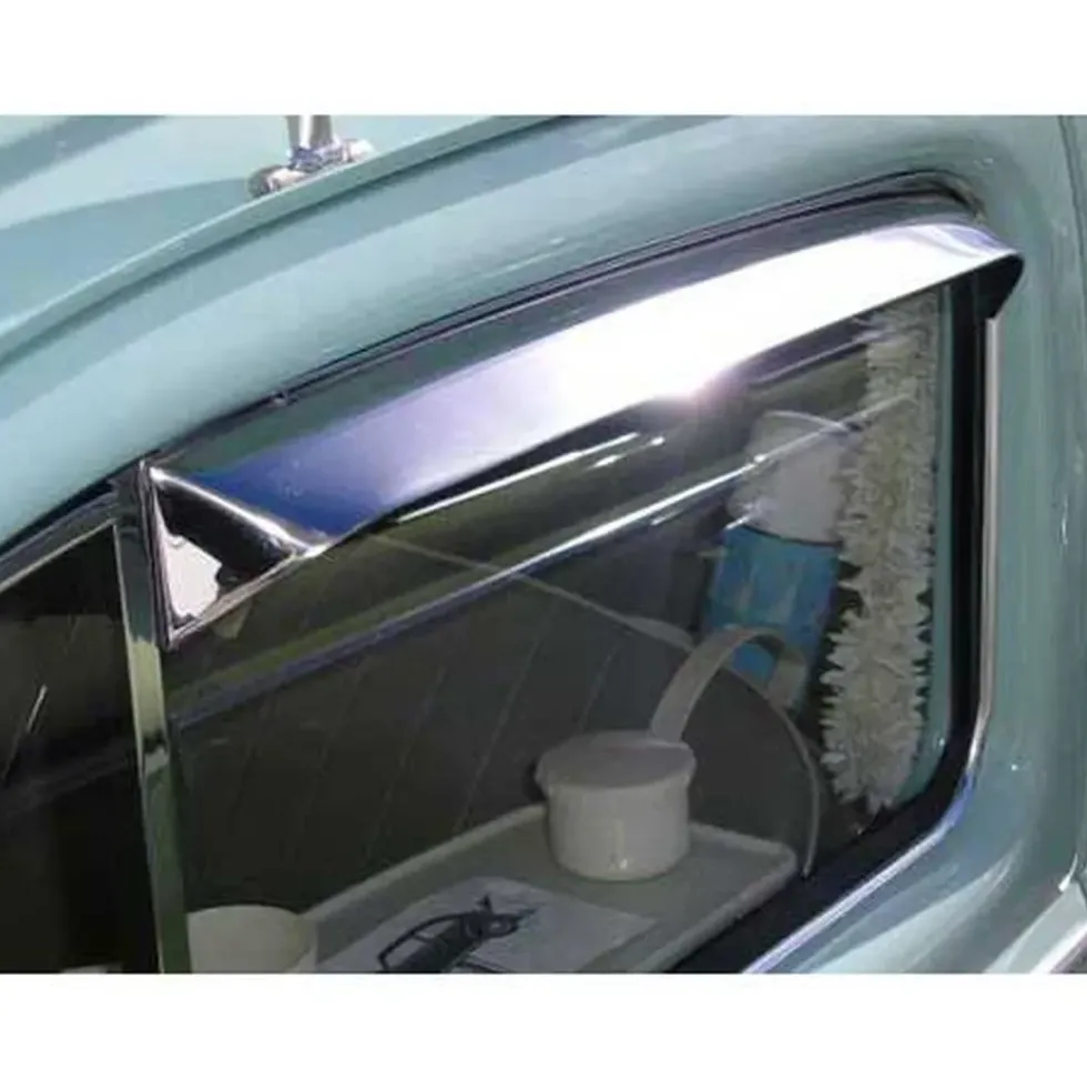Casquettes de vitres avant pour Volkswagen Coccinelle Berline 65-> - 2 pièces