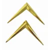 Chevrons dorés sur malle arrière pour Citroën DS (1956/1975)