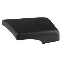 Coin de pare-chocs arrière droit en plastique noir pour VW Golf 1 (02/1974-07/1978)