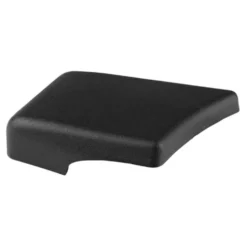 Coin de pare-chocs arrière gauche en plastique noir pour VW Golf 1 (02/1974-07/1978)