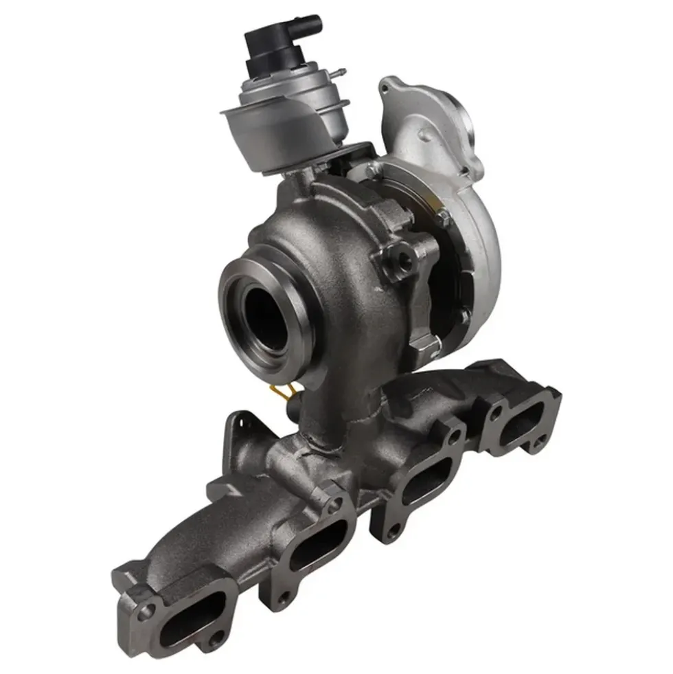 Collecteur d'échappement avec turbo pour VW Transporter T5 2.0 TDi
