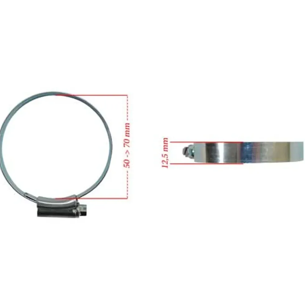 Collier de tuyau d'admission d'air 70 mm pour VW Transporter T25