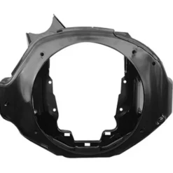 Conduit d'air complet pour 2cv Fourgonnettes AK350 et AKS/400 (04/1963-03/1978) - EPOXY Noir