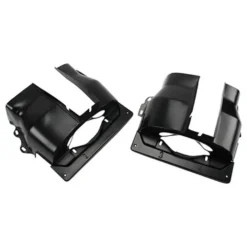 Couvre-cylindres noirs pour moteur type 1 double admission - 2 pièces
