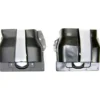Couvre-cylindres noirs pour moteur Type 1 simple admission 1300 / 1500 / 1600 - 2 pièces