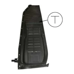 Demi plancher gauche pour VOLKSWAGEN Coccinelle (08/1970-07/1972)