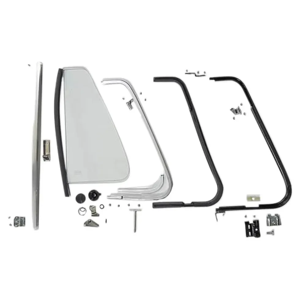 Déflecteur mobile gauche complet qualité origine pour Combi Bay Window 68 ->79