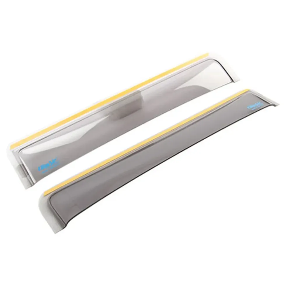 Déflecteurs d'air fumés sur vitres arrière CLIMAIR pour VW Golf 2 5 portes (1983-1992) - 2 pièces