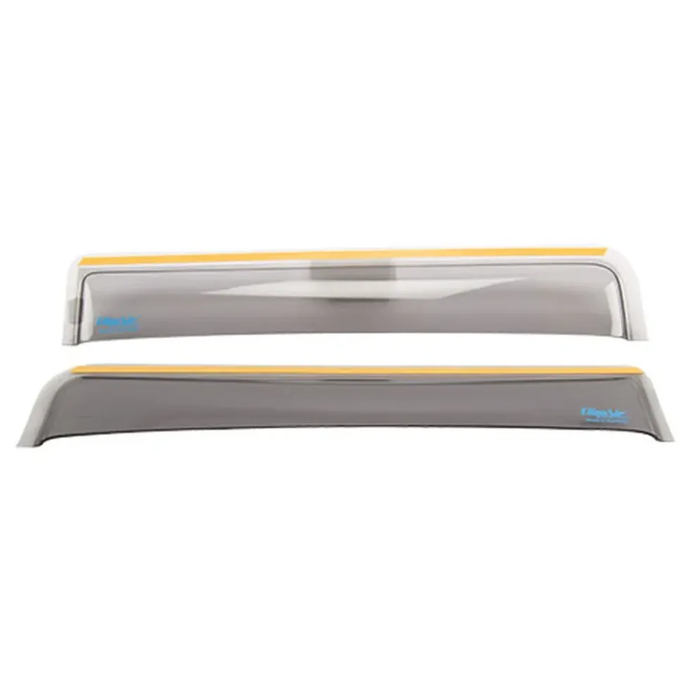 Déflecteurs d'air fumés sur vitres arrière CLIMAIR pour VW Golf 2 5 portes (1983-1992) - 2 pièces