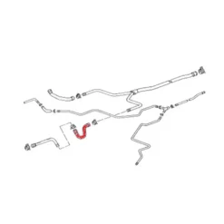 Durite de raccord à la conduite principale pour Porsche 986 Boxster (1997-2002) - côté gauche