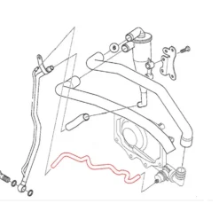 Durite d'huile de 5mm de diamètre