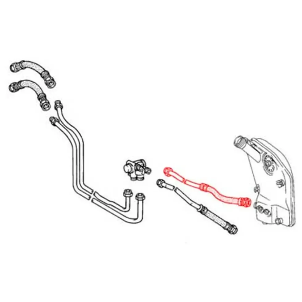 Durite d'huile pour Porsche 911 (1974-1989)